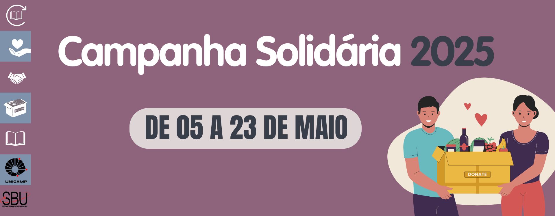Campanha solidária 2025